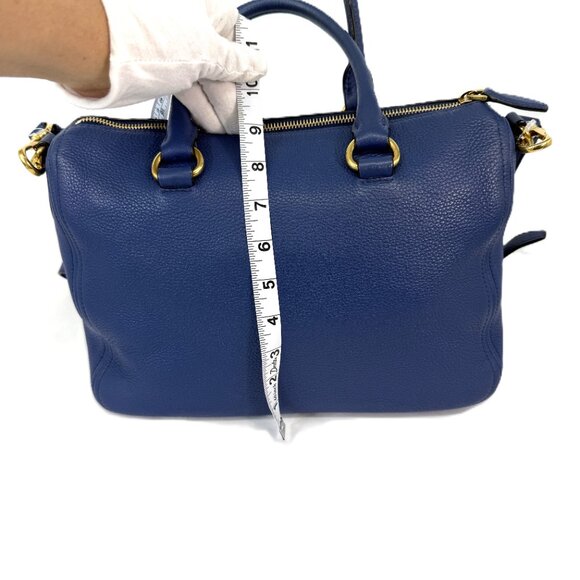 Prada Vitello Phenix Bluette 1BB023 - Picture 3 of 12